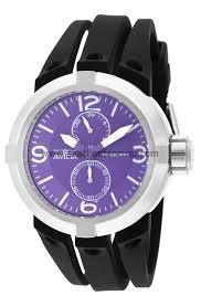 invicta i Force 14177 Uyumlu Siyah Silikon Kordon