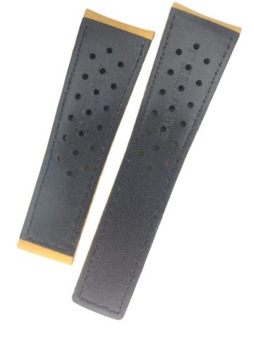 Tag Heuer Uyumlu 22x18 Taba Süet Yüzeyli Deri Saat Kordonu