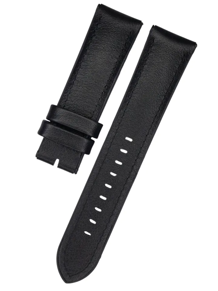 Emporio Armani Ar1970 Uyumlu Siyah Deri Saat Kordonu