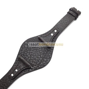 Fossil es4286 Uyumlu Kahverenk Deri Saat Kordonu