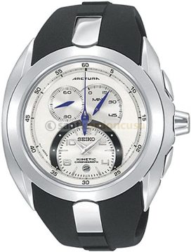 Seiko Arctura SNL059 Siyah Silikon Saat Kordonu
