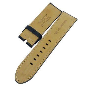 invicta S1 Rally 15795 Uyumlu Siyah Deri Saat Kordonu