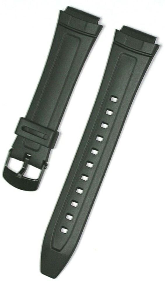 Casio Aw82 Uyumlu Siyah Silikon Saat Kordonu