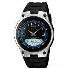 Casio Aw82 Uyumlu Siyah Silikon Saat Kordonu