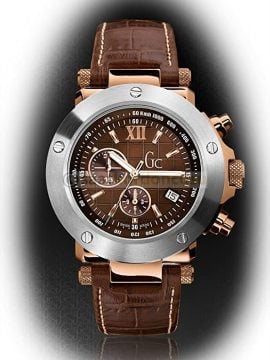 Guess Collection L45003g1 Uyumlu Kahverenk Deri Kordon