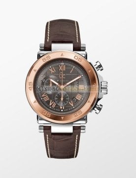 Guess Collection X90005g2s Uyumlu Kahverenk Deri Kordon