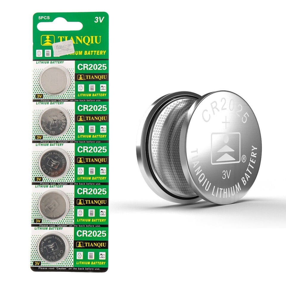 Tianqıu 5 Adet Cr2025 3 Volt Cihaz Ve Saat Pili