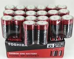 Toshiba 20 Adet R20 Büyük Pil
