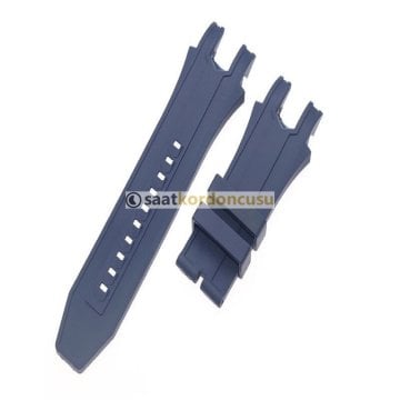 invicta 80626 Uyumlu Lacivert Silikon Kordon