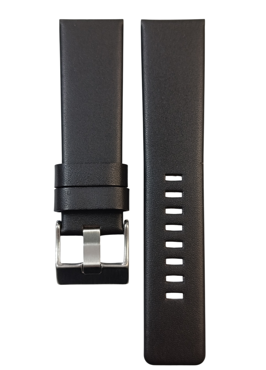 Diesel dz4205 Uyumlu KoyuKahverenk Deri Saat Kordonu