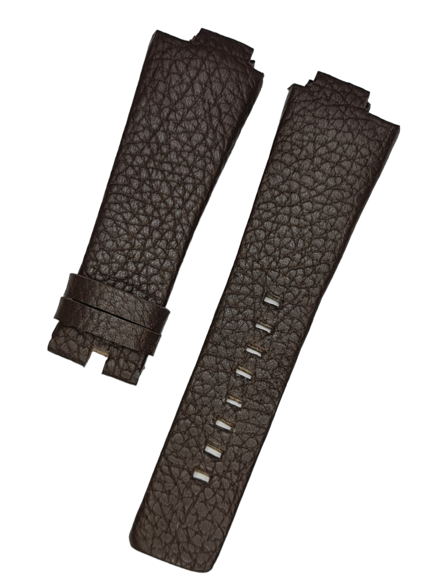 Diesel Dz1101 El Yapımı Kahverenk Deri Saat Kordonu