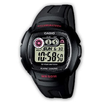 Casio w 210 Uyumlu Siyah Silikon Saat Kordonu