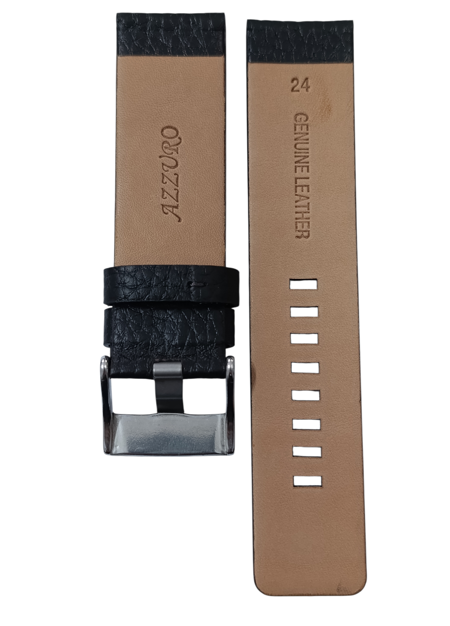 Diesel Dz1514 Uyumlu Siyah Deri Saat Kordonu