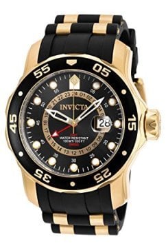 invicta 17885 Modeli Siyah Silikon Saat Kordonu