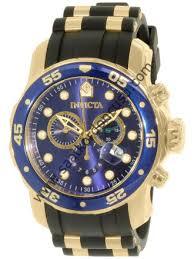 invicta 17885 Modeli Siyah Silikon Saat Kordonu