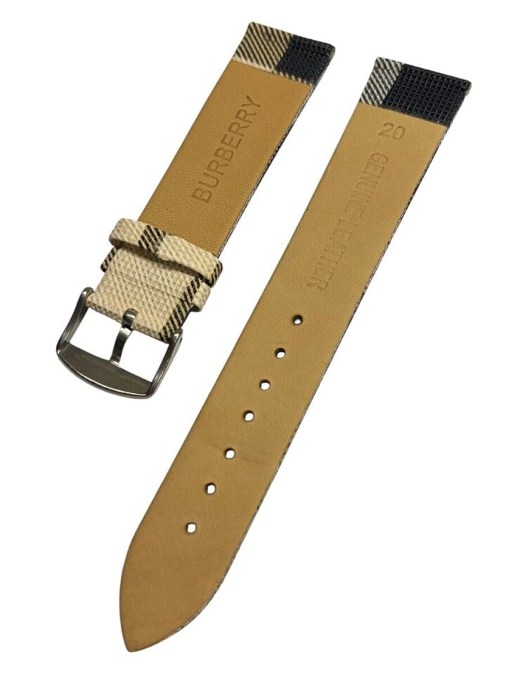 Burberry 20mm Genişlikte Saat Kordonu