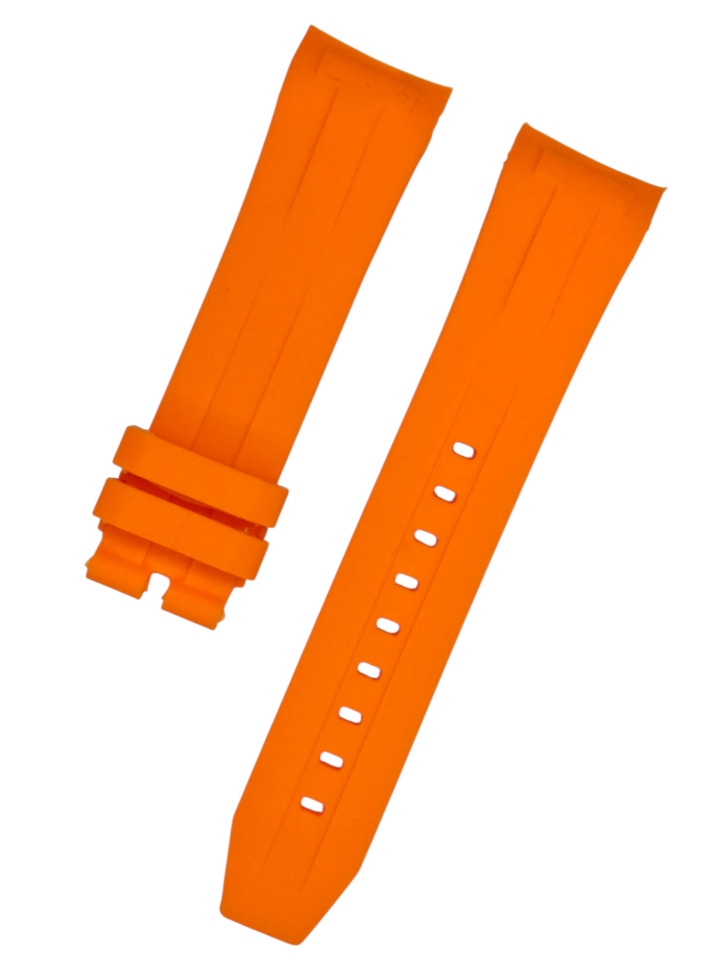 Tissot Seastar T120417 Uyumlu Turuncu Silikon Saat Kordonu