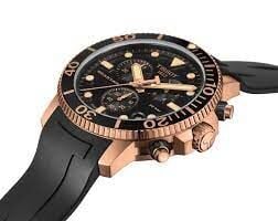 Tissot Seastar T120417 Uyumlu Turuncu Silikon Saat Kordonu