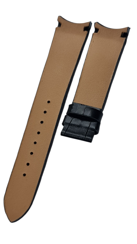 Seiko Premier snp150p 7D56 0AE0 Siyah Deri Saat Kordonu