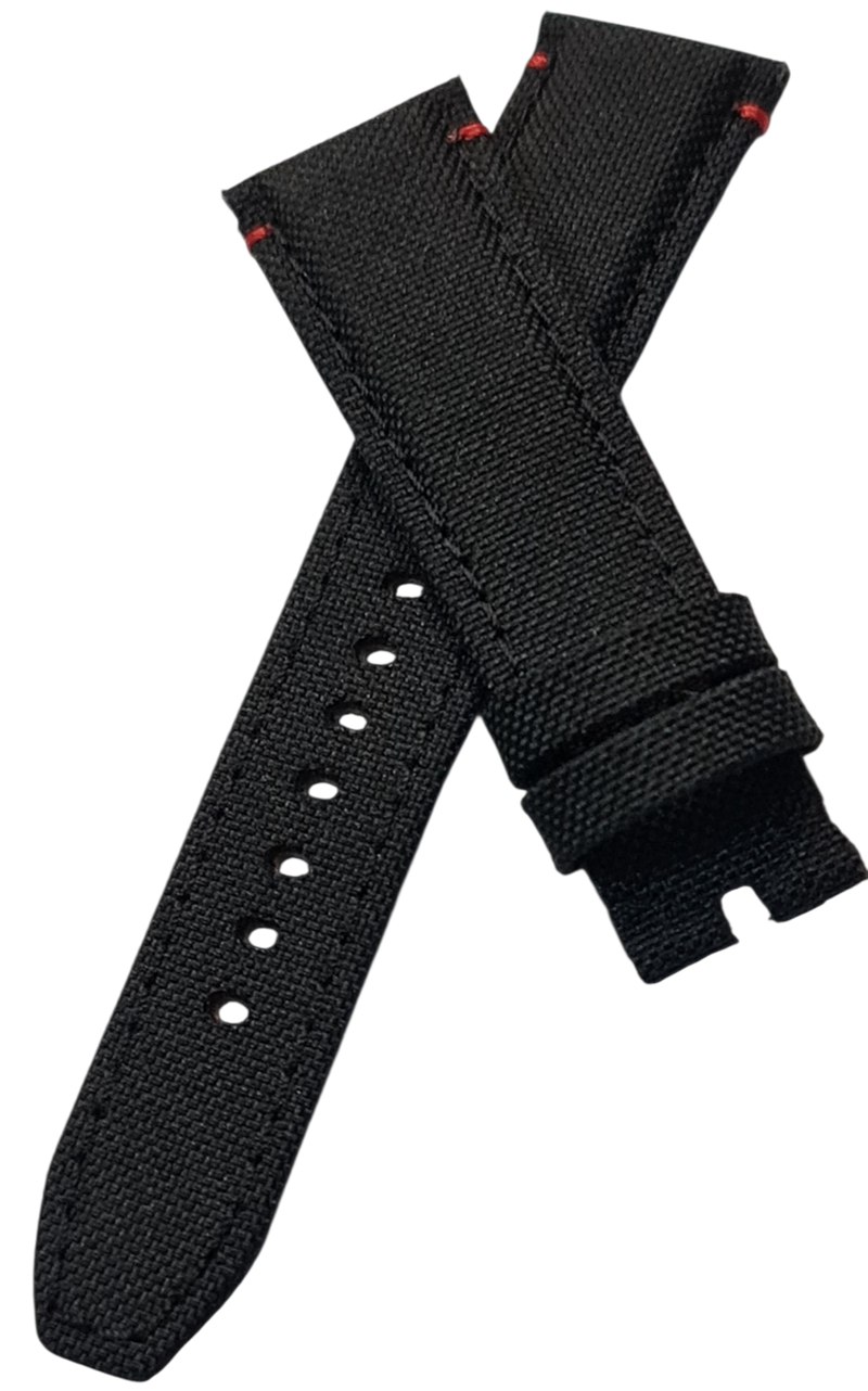 Seiko Sports 8T67-00G0 21mm Siyah Nato elyapımı Saat Kordonu