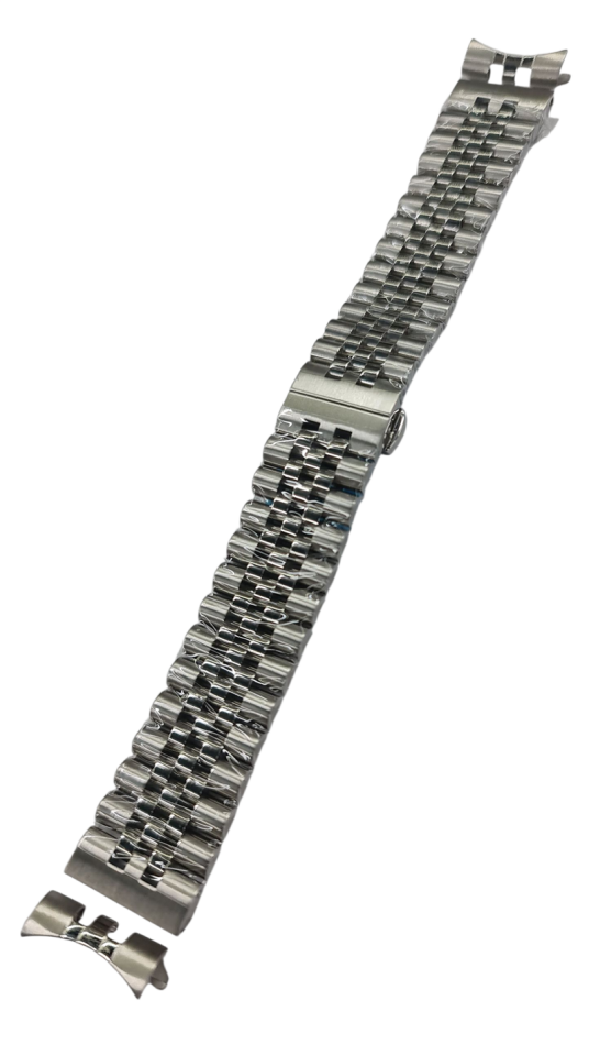 Jübile Modeli Çelik Renk Metal Saat Kordonu