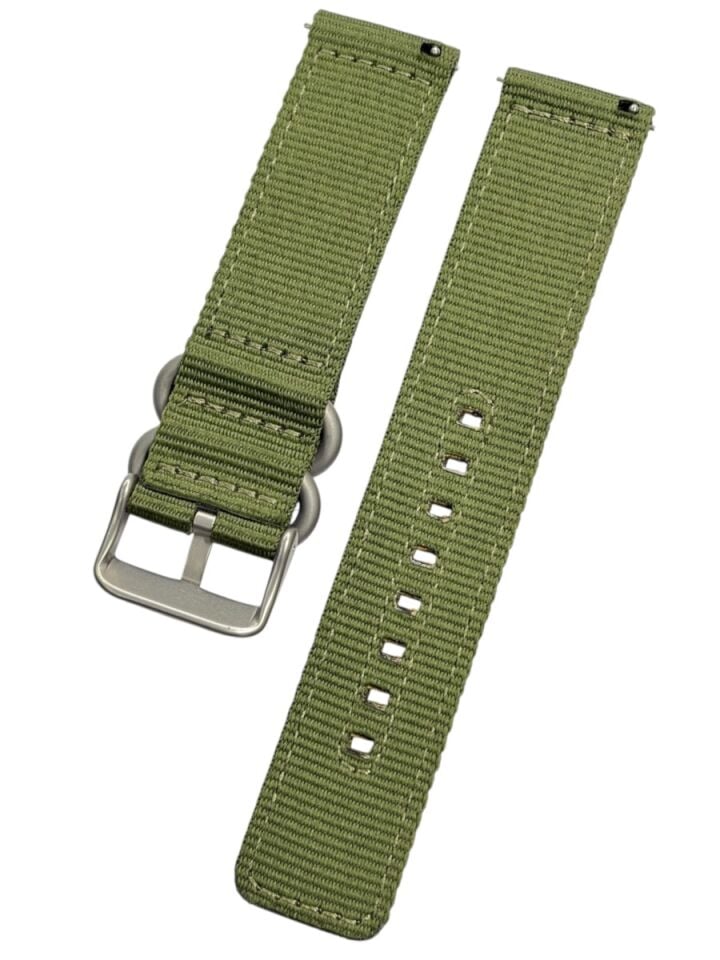 Seiko 5 Automatic Sports 20mm Yeşil Nato Saat Kordonu