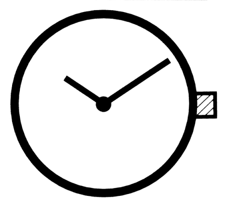 Ronda 1032 - 732 İsviçre Quartz Pilli Saat Makinası