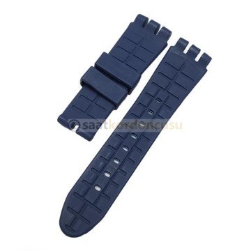 Swatch Yos Model 24mm Lacivert Silikon Saat Kordonu