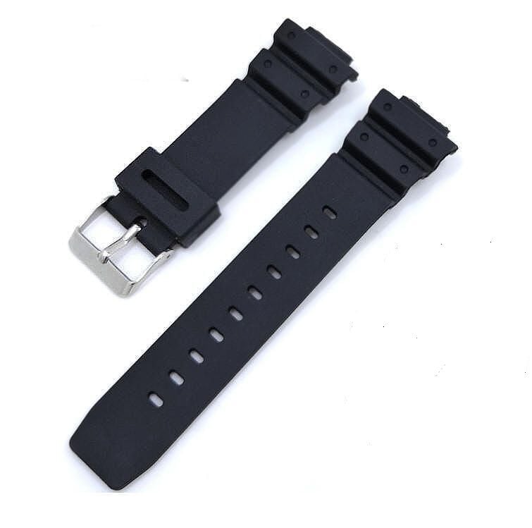 Casio GW-M5610 Uyumlu Siyah Silikon Saat Kordonu