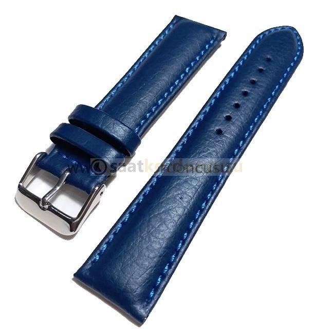 Morello Lacivert Deri Saat Kordonu