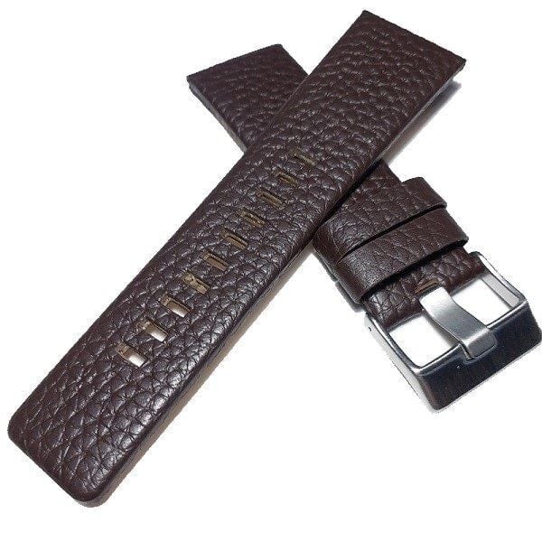 Diesel dz1193 Kahverenk Deri Saat Kordonu