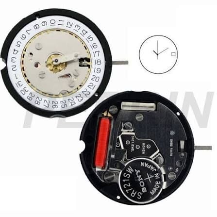 Ronda 585 Takvimli İsviçre Quartz Pilli Saat Makinası