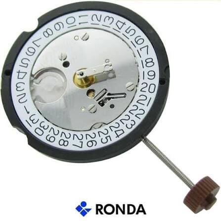 Ronda 505 Takvimli İsviçre Quartz Pilli Saat Makinası