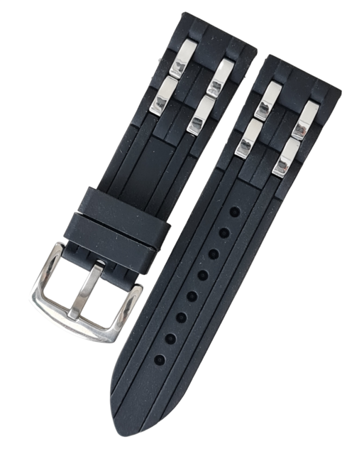Guess Guw0366g1 Modeli Siyah Silikon Saat Kordonu