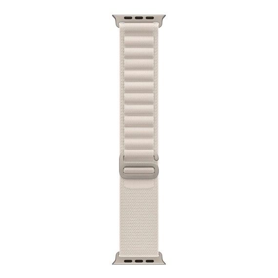 Apple Watch Ocean Loop Ultra Krem Nato Kordon 5 6 7 8 42mm 44mm 49mm