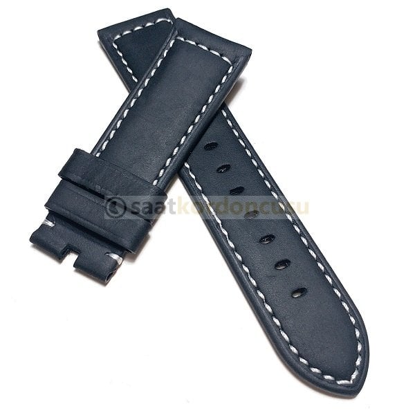 Panerai Luminor 24 mm Siyah Deri Kordon