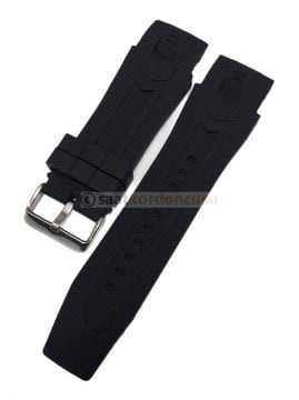 invicta 6103 Lupah Uyumlu Siyah Silikon Saat Kordonu