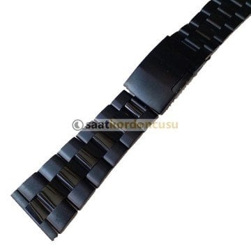 Dıesel Saatler için Siyah Çelik Saat Kordonu 28 mm