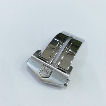 Tag Heuer Uyumlu Deri ve Silikon Kordon İçin Kilit ÇELİK RENK - 20 MM