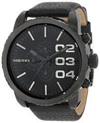Diesel dz4216 Siyah Deri Saat Kordonu