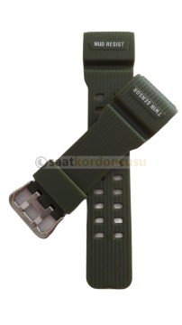 Casio gg1000 1A3 Uyumlu Yeşil Renk Silikon Saat Kordonu