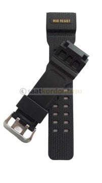 Casio gg1000 1A Uyumlu Siyah Renk Silikon Saat Kordonu