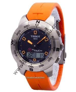 Tissot T Touch 20mm Turuncu Silikon Kordon