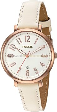 Fossil es3943 Modeli Beyaz Deri Saat Kordonu