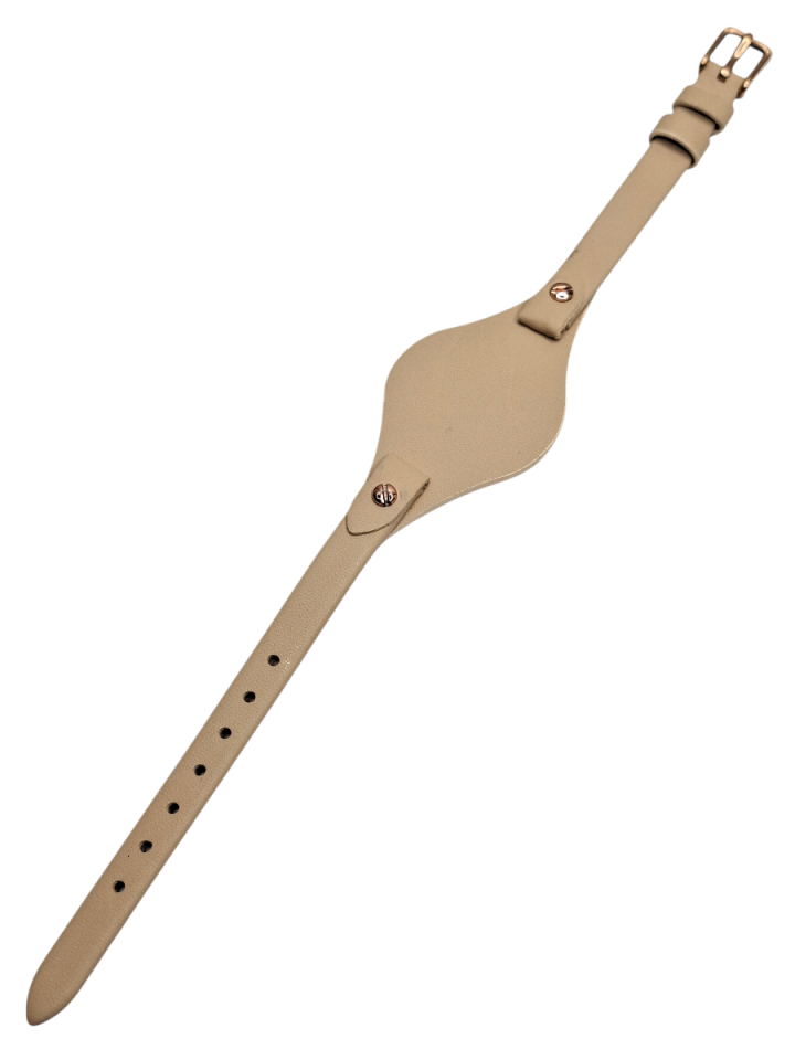 Fossil es3151 Uyumlu Deri Saat Kordonu KREM
