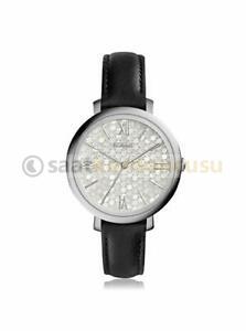 Fossil es3867 Modeli Siyah Deri Saat Kordonu