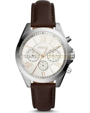 Fossil BQ3381 Modeli 18mm Kahverenk Deri Saat Kordonu