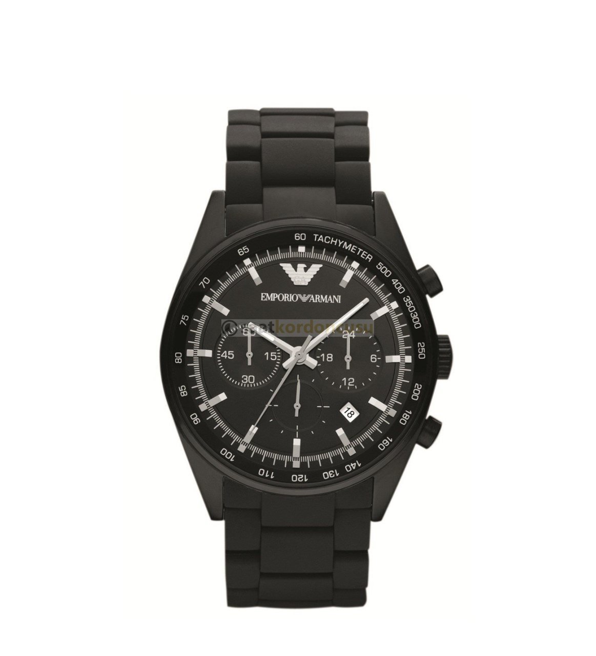 Emporio Armani AR5981 Siyah Silikon Saat Kordonu
