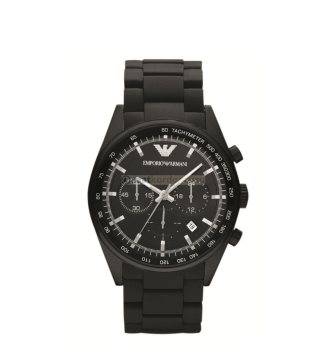 Emporio Armani AR5981 Siyah Silikon Saat Kordonu