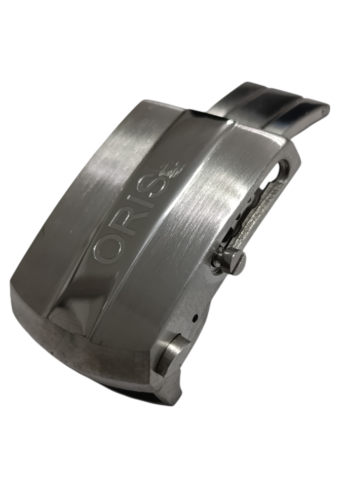 Oris 25mm Silikon Kordon İçin Çelik Kilit